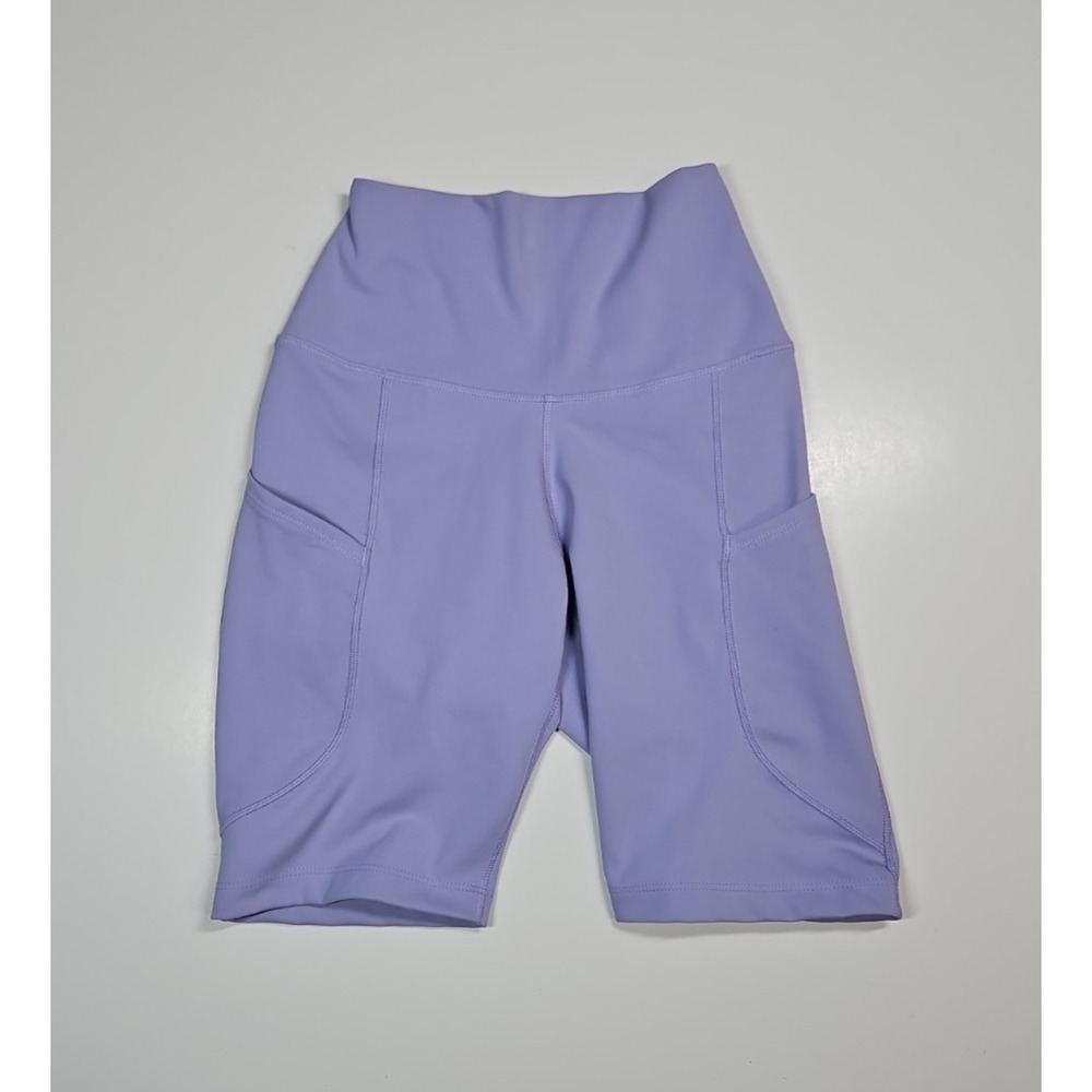 Nike One Womens Purple Dri-FIT 8" Bike Shorts Size XS NWOT